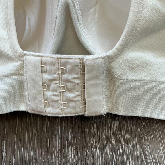 Truekind By Shapermint Daily Comfort Wirefree Shaper Bra Womens Large Cream - Picture 4 of 7